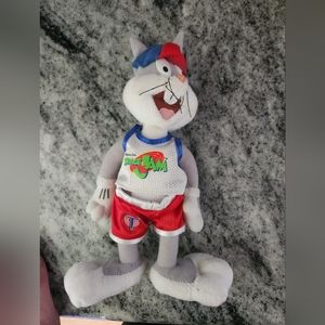 Vintage Bugs Bunny Space Jam plush